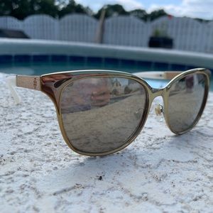 Tory Burch TY6041 Gold Sun Glasses